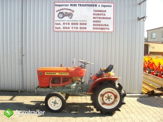 Mini traktorek Yanmar YM1510, 15KM, 4x2 - zdjęcie 2