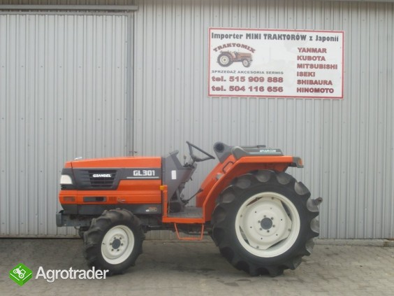 Mini traktor Kubota GL301, Klimatyzacja, 4x4, 31KM - zdjęcie 2