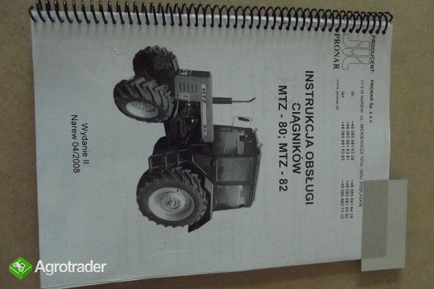 Katalogi do ciągników rosyjskich,instrukcje napraw, demontażu i montaż - zdjęcie 1