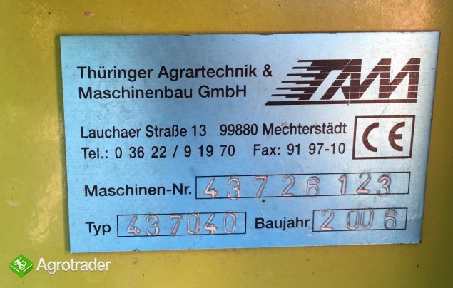 CLAAS Stół do rzepaku 3,90 m C390 oryginał, 2 kosy boczne Schumacher - zdjęcie 4