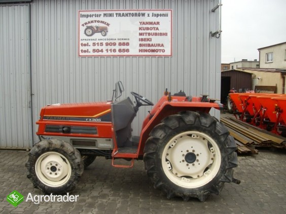 Mini traktorek Yanmar FX 305, 30KM, 4x4 KUBOTA
