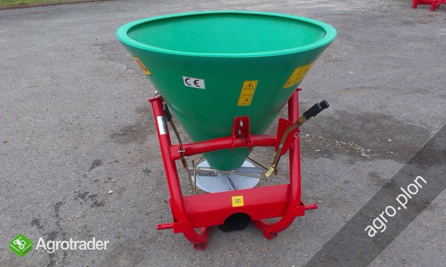 Rozsiewacz nawozów Lejek 300 l 350 l 400 l 500 litrów 6-łopatek Dowóz - zdjęcie 1