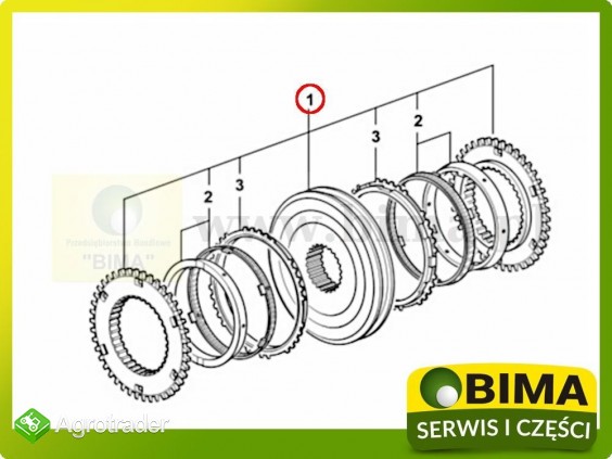 Synchronizator rewersu Same LASER 110,SILVER 80 - zdjęcie 1